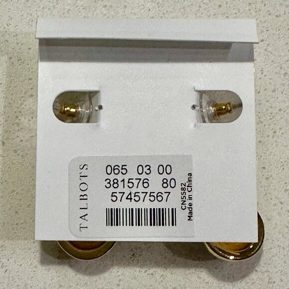 Talbots Celestial Bauble Drop Earrings - New with Tag - Picture 2 of 2